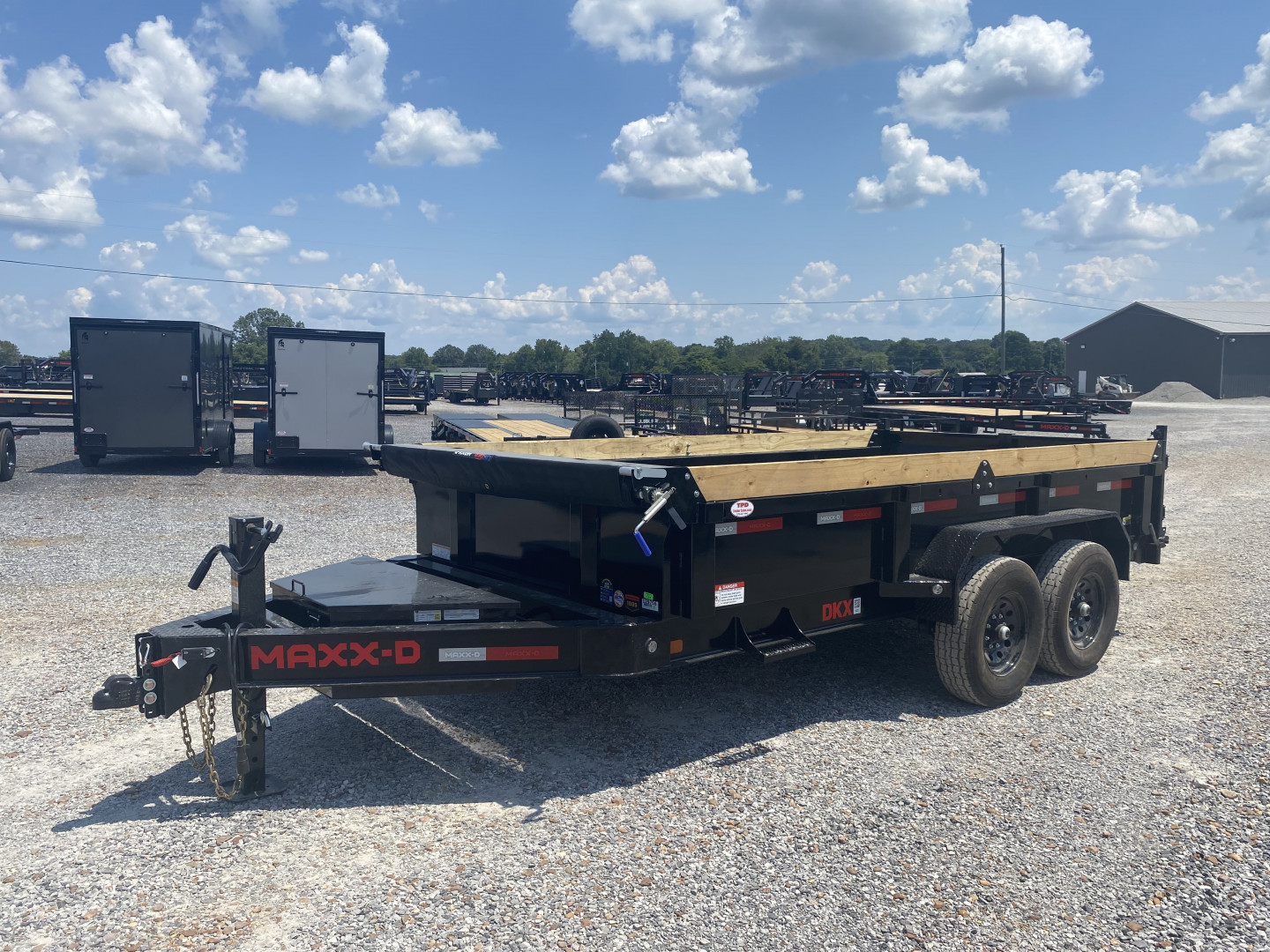 New 2026 MAXXD 83"x14' 14k Dump Trailer