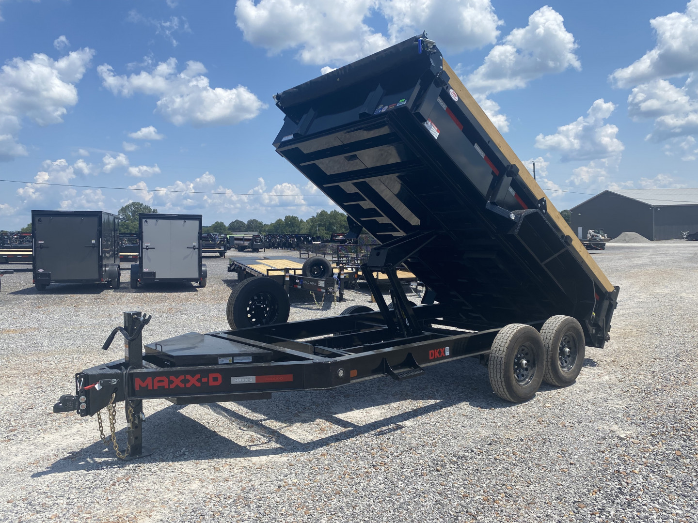 New 2026 MAXXD 83"x14' 14k Dump Trailer