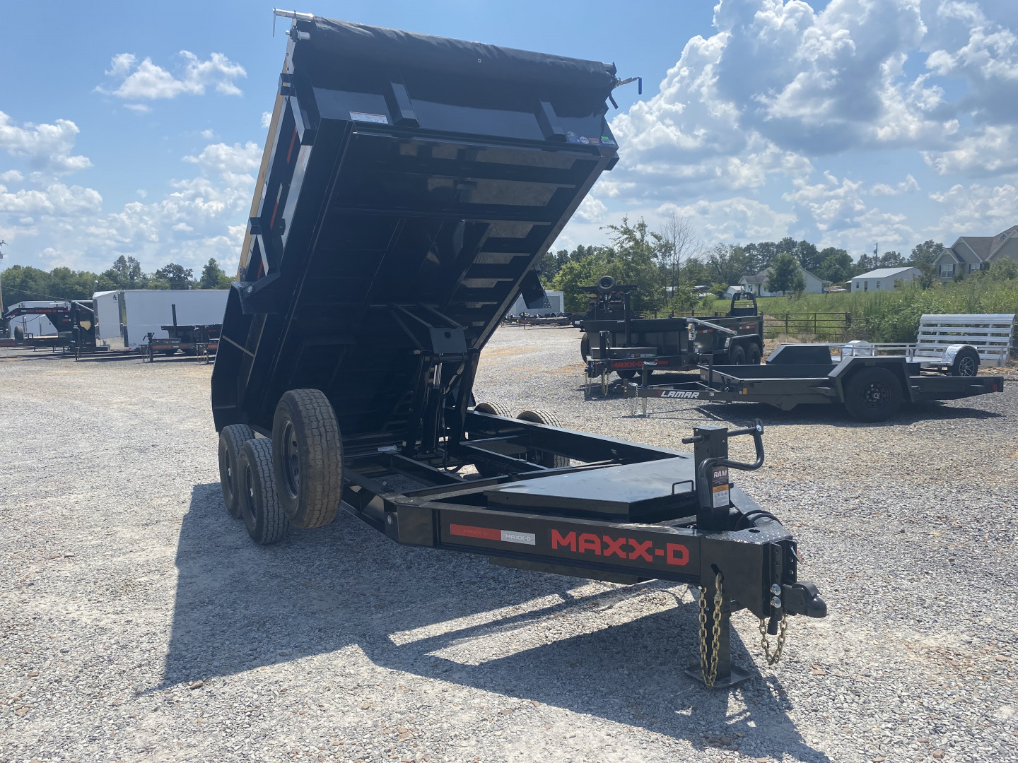 New 2026 MAXXD 83"x14' 14k Dump Trailer