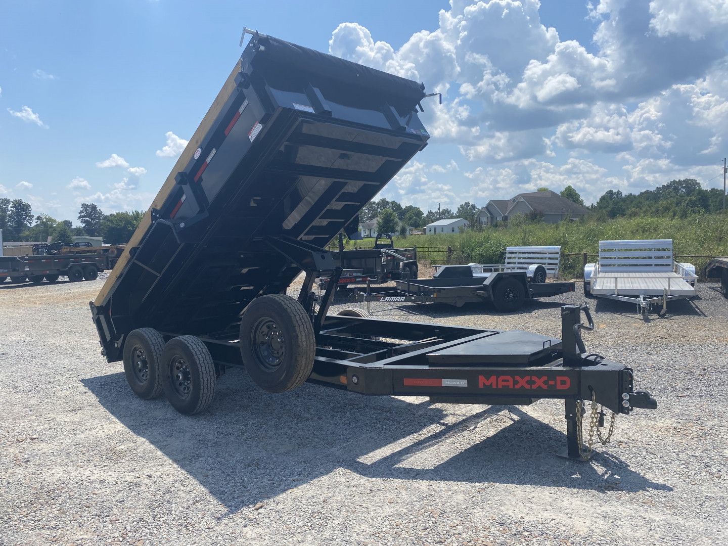 New 2026 MAXXD 83"x14' 14k Dump Trailer