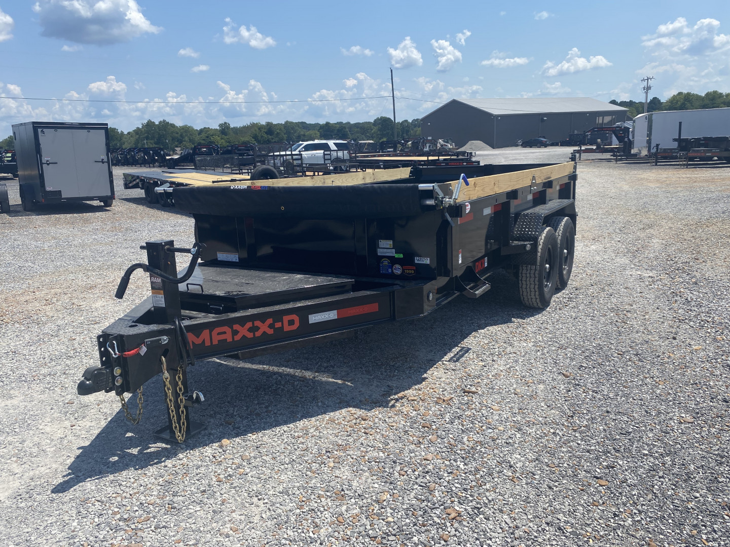 New 2026 MAXXD 83"x14' 14k Dump Trailer