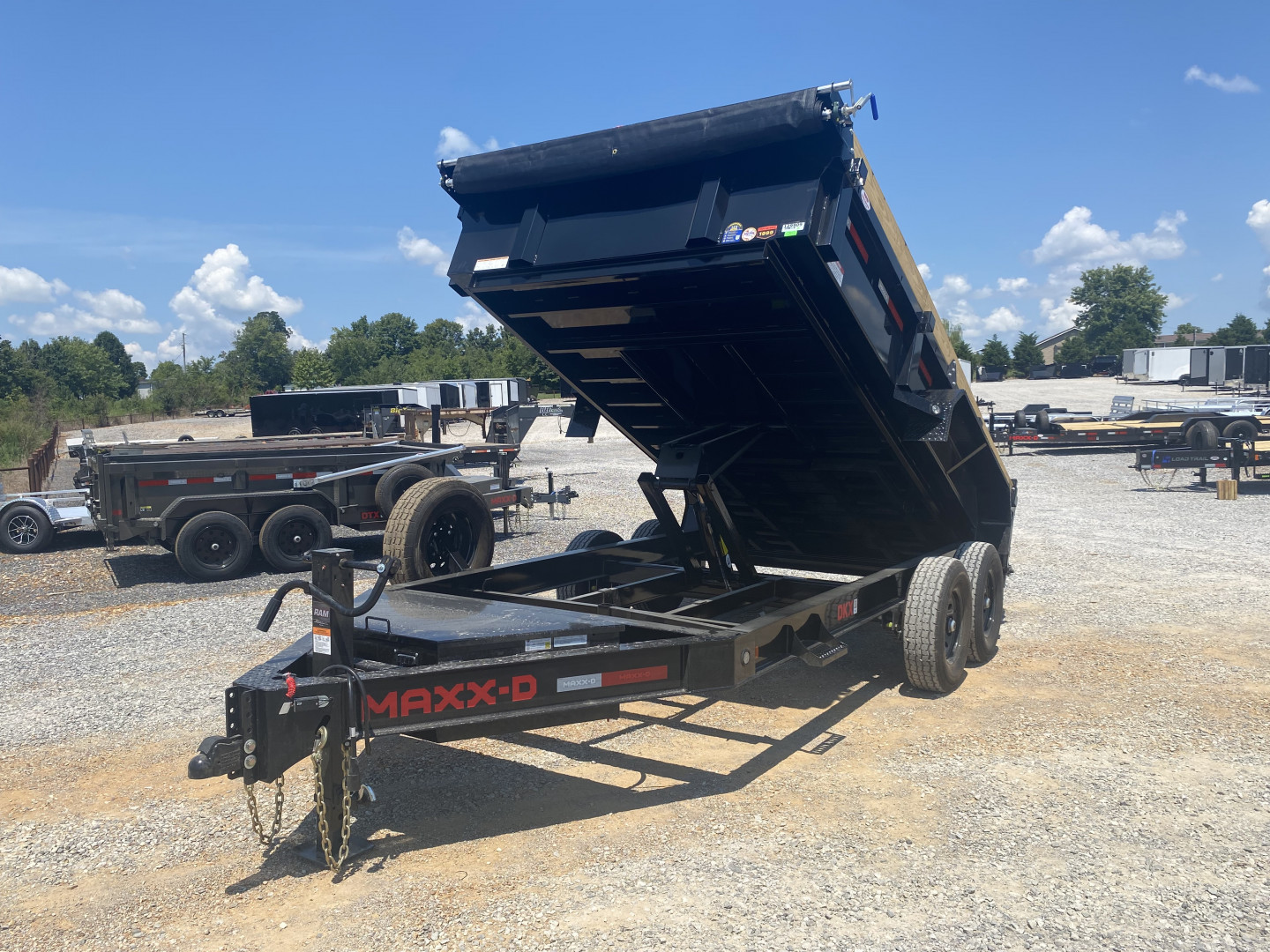 New 2026 MAXXD 83"x14' 14k Dump Trailer