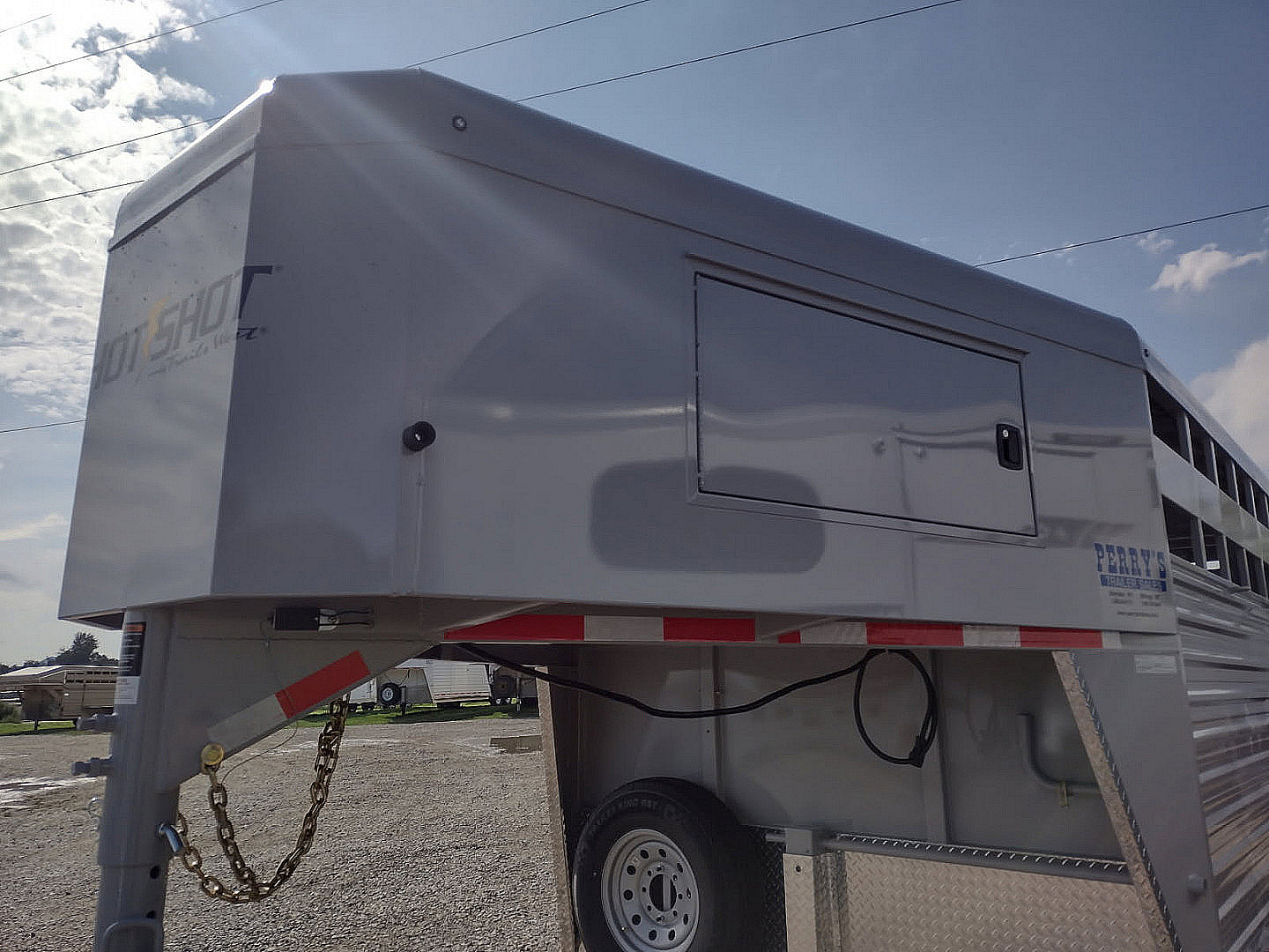 New 2026 Trails West Hotshot 20' Stock Trailer