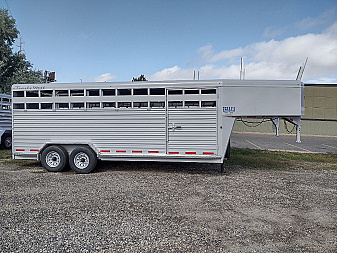 New 2026 Trails West Hotshot 20' Stock Trailer