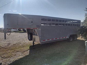 New 2026 Trails West Hotshot 20' Stock Trailer