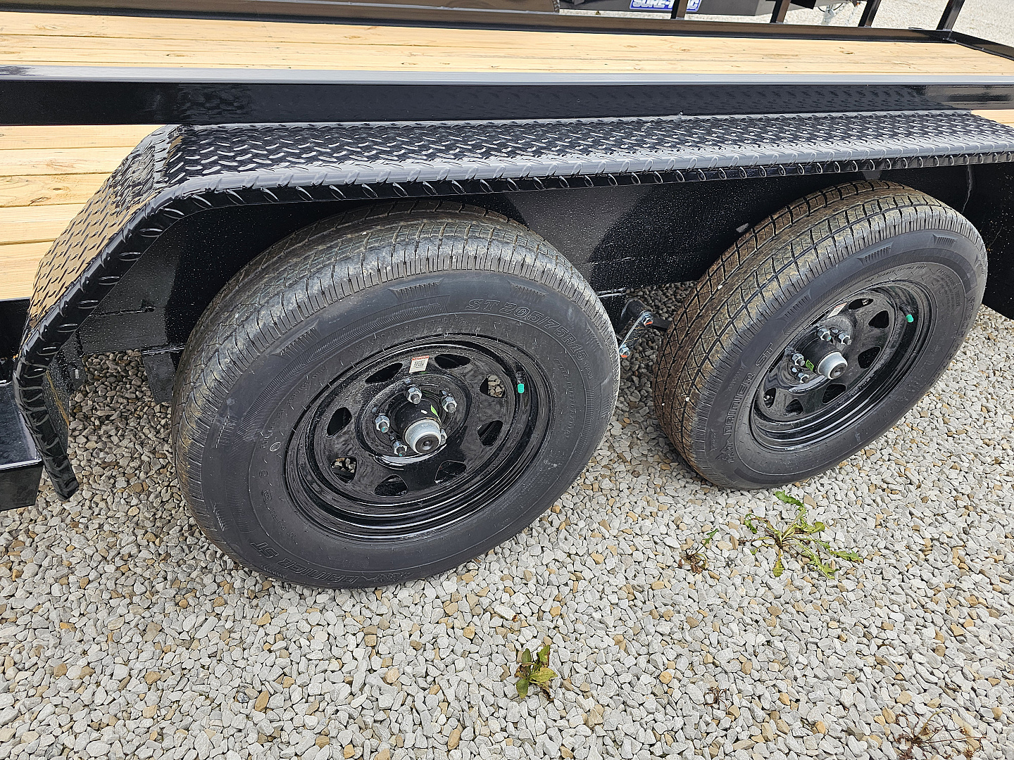 New 2026 Sure-Trac 7 x 18 7K Tube Top Utility Trailer