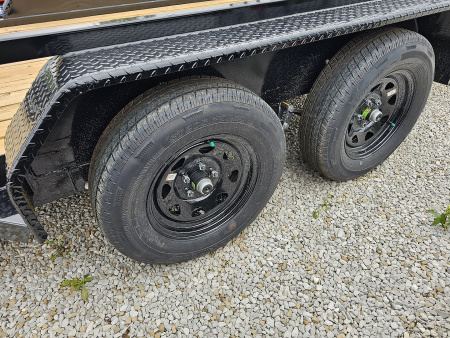 New 2026 Sure-Trac 7 x 18 7K Tube Top Utility Trailer