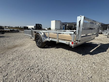 New 2026 H&H Aluminum 82"x14' 3k ATV Utility Trailer