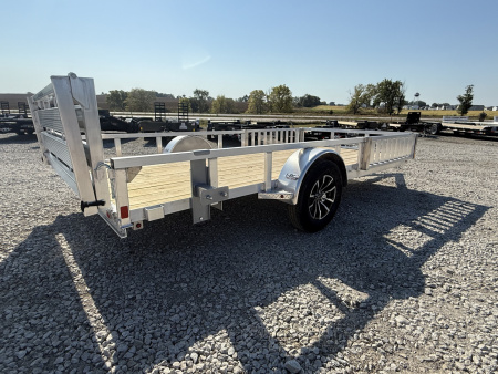 New 2026 H&H Aluminum 82"x14' 3k ATV Utility Trailer