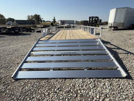 New 2026 H&H Aluminum 82"x14' 3k ATV Utility Trailer