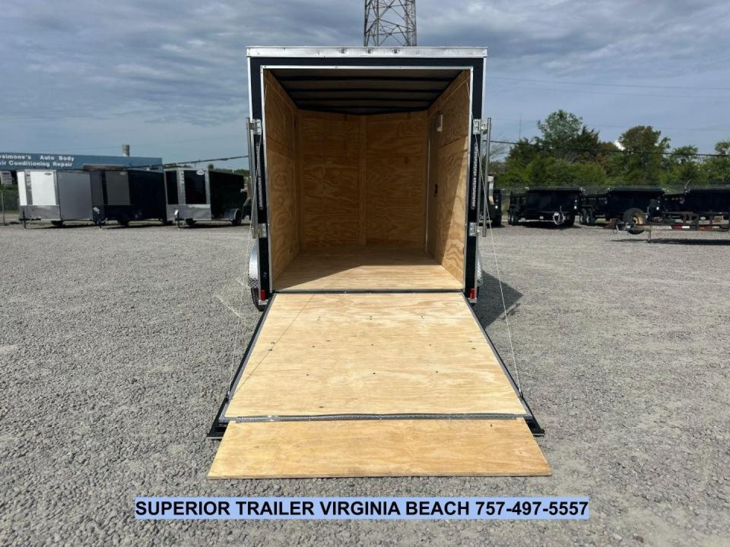 New 2026 Anvil 6X10 w/Ramp Cargo / Enclosed Trailer