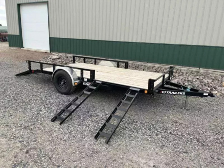 New 2026 14'x83" PJ Channel Utility Trailer