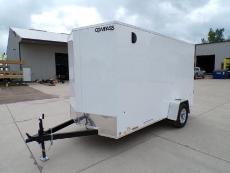 New 2026 Compass Indigo DLX 6 x 12 Cargo / Enclosed Trailer - 217