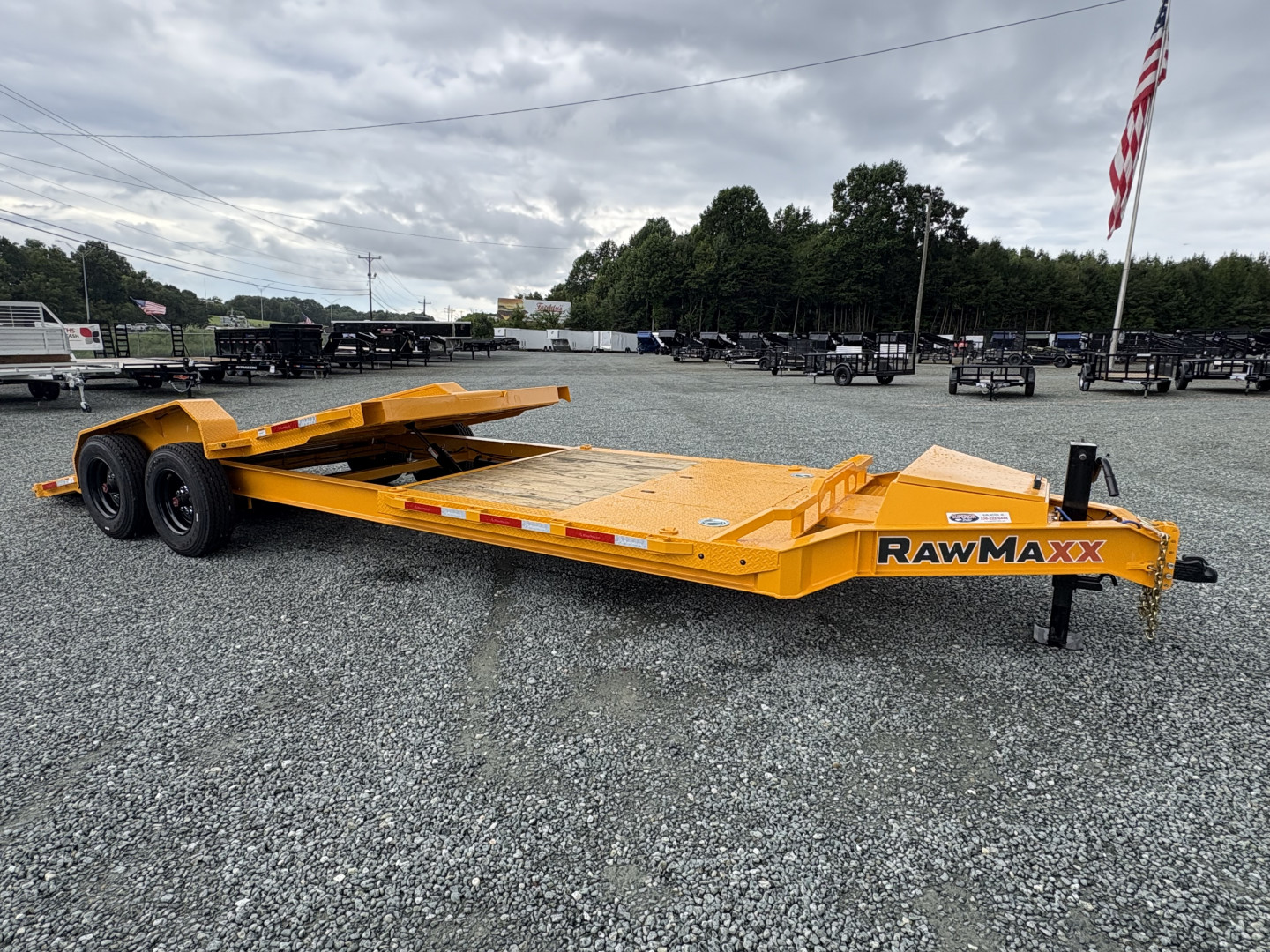 New 2026 RawMaxx RawMaxx G7X 24' 16K Gravity Tilt Trailer Tilt Trailer