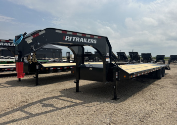 New 2026 PJ Trailers LD Low Pro Gooseneck 32' Flatbed Trailer