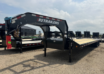 New 2026 PJ Trailers LD Low Pro Gooseneck 36' Flatbed Trailer