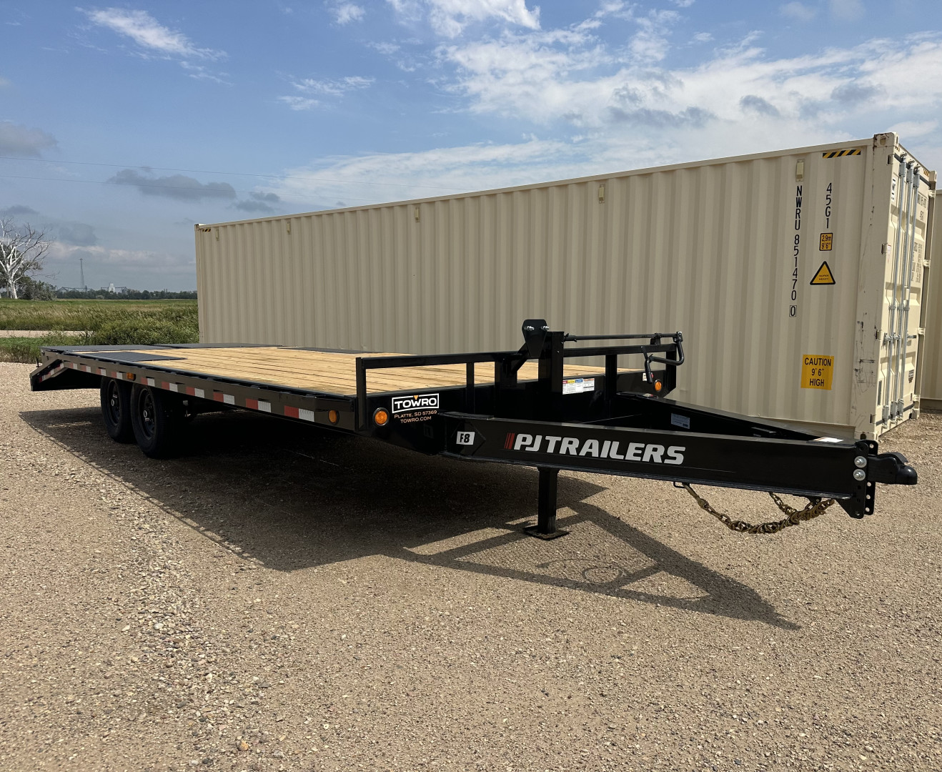 New 2026 PJ Trailers F8 DeckOver 22x8 Equipment Trailer