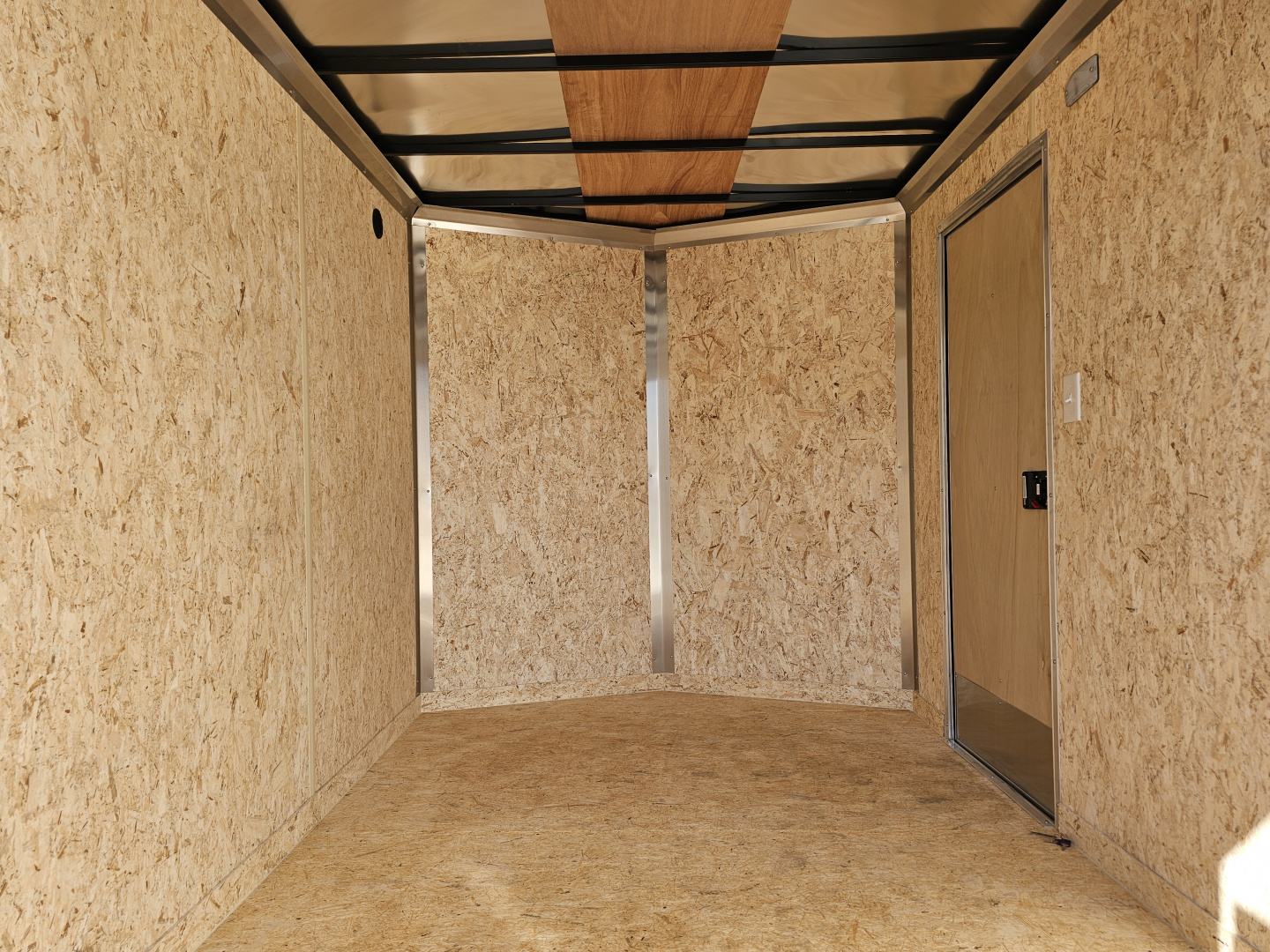 New 2026 Cargo Express EX DLX 7 x 12 7K Double Rear Door V-Nose Enclosed Cargo Trailer