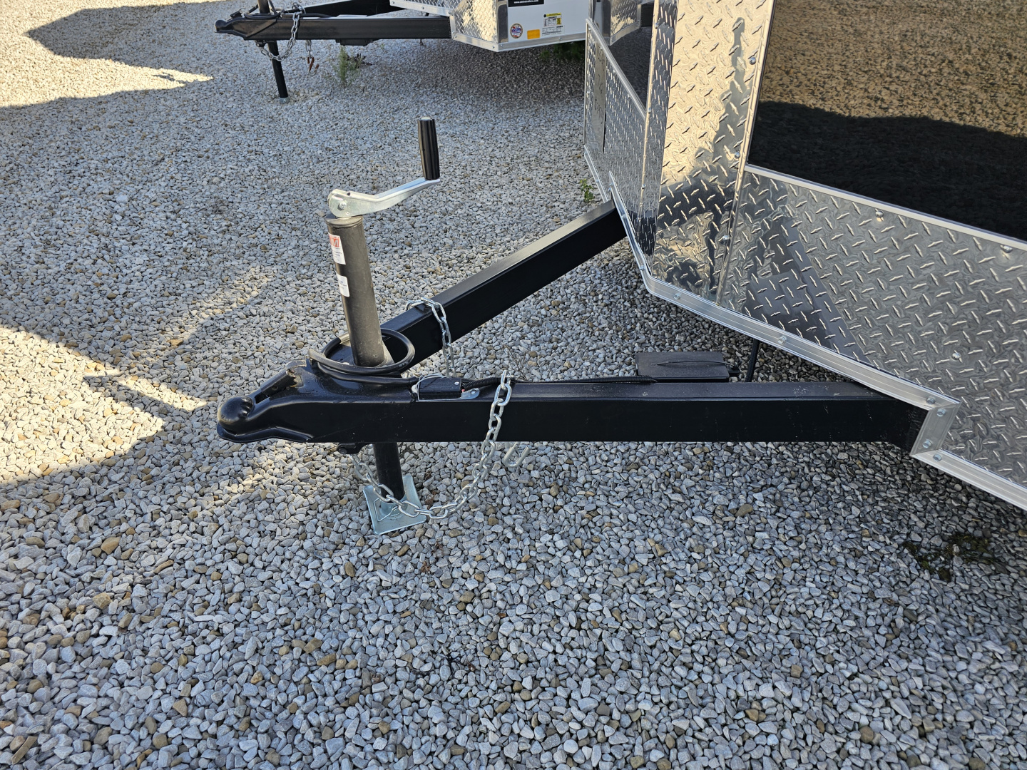 New 2026 Cargo Express EX DLX 7 x 12 7K Double Rear Door V-Nose Enclosed Cargo Trailer