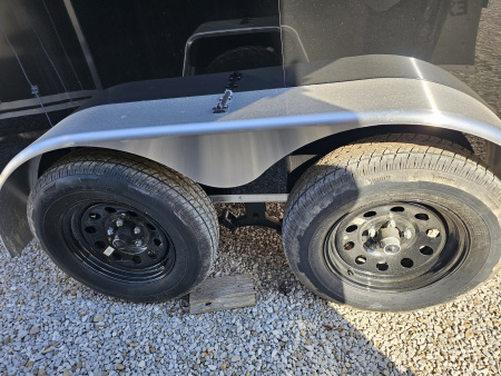 New 2026 Cargo Express EX DLX 7 x 12 7K Double Rear Door V-Nose Enclosed Cargo Trailer