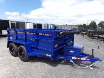 New 2025 Covered Wagon Trailers D-6X10X2X7 Dump Trailer