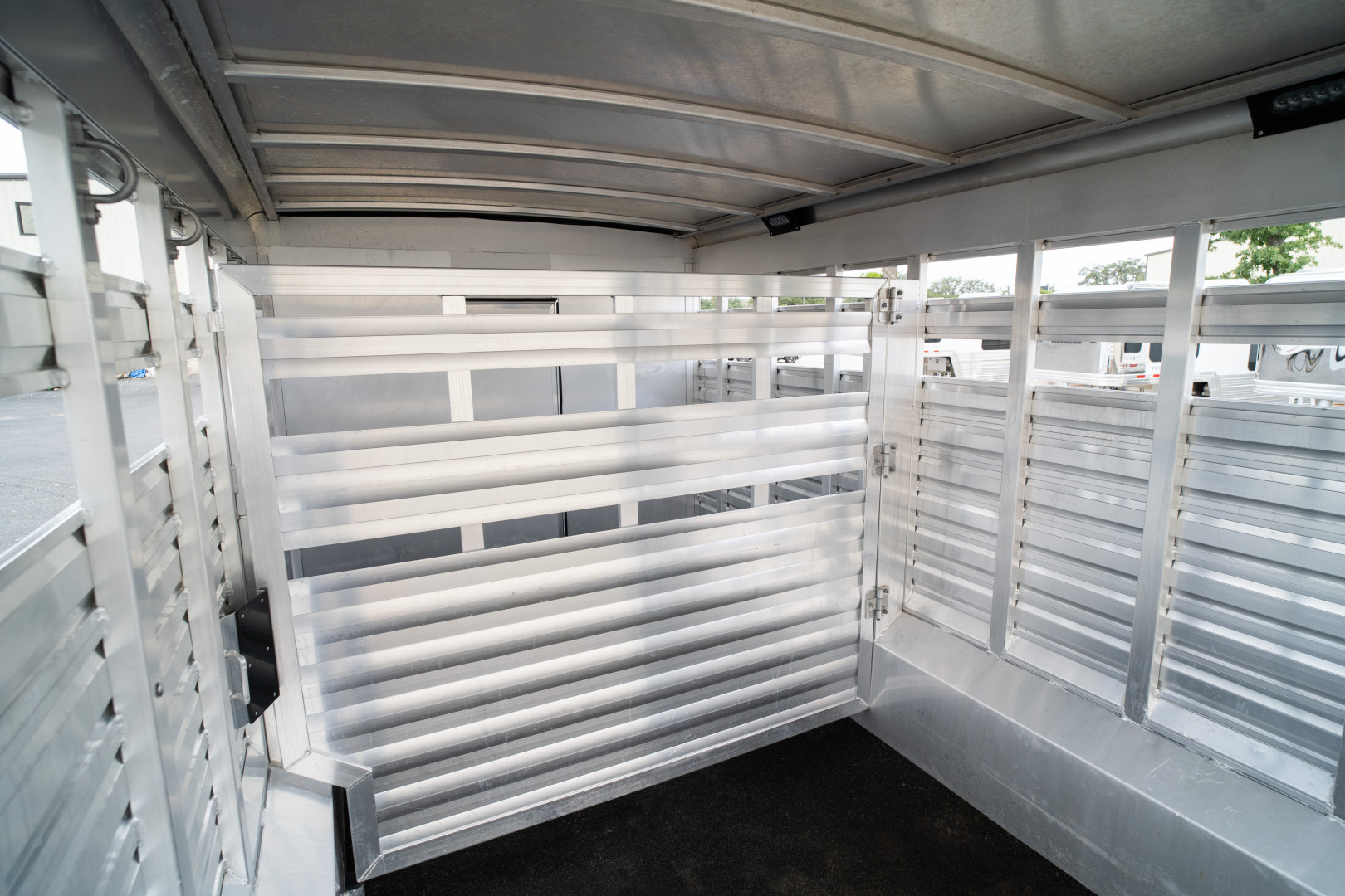 Used 2021 Exiss Trailers 11'0" with Living Quarters Stock / Stock Combo Trailer