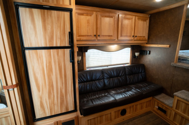 Used 2021 Exiss Trailers 11'0" with Living Quarters Stock / Stock Combo Trailer