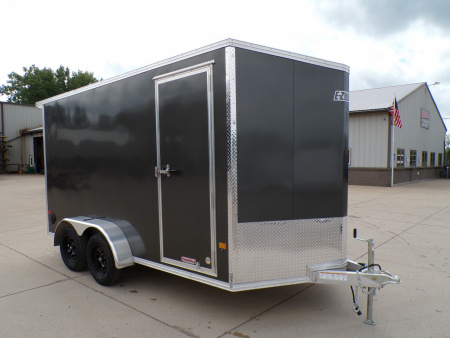 New 2026 ALCOM EZ-Hauler 7 x 14 TA Cargo / Enclosed Trailer - 045