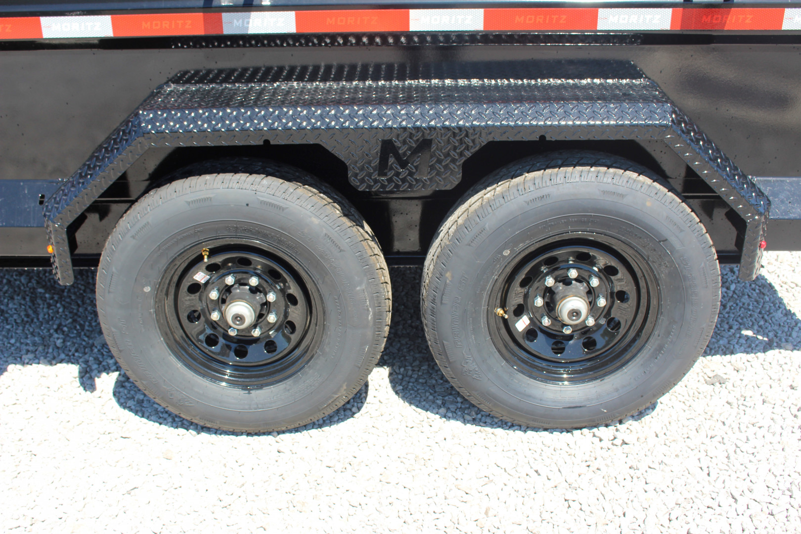 New 2025 Moritz 6' 10" x 12' Heavy Commercial DLH Series Dump Trailer - 14000# GVW