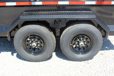 New 2025 Moritz 6' 10" x 12' Heavy Commercial DLH Series Dump Trailer - 14000# GVW