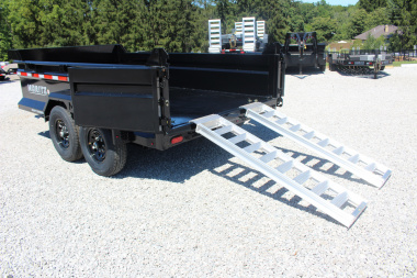 New 2025 Moritz 6' 10" x 12' Heavy Commercial DLH Series Dump Trailer - 14000# GVW