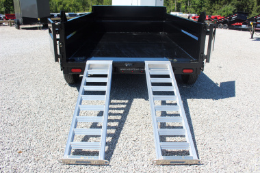 New 2025 Moritz 6' 10" x 12' Heavy Commercial DLH Series Dump Trailer - 14000# GVW