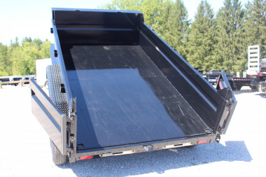 New 2025 Moritz 6' 10" x 12' Heavy Commercial DLH Series Dump Trailer - 14000# GVW