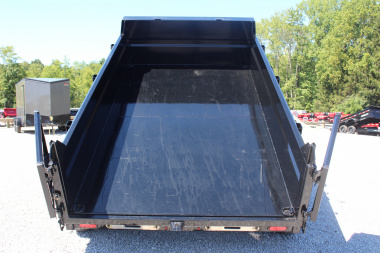 New 2025 Moritz 6' 10" x 12' Heavy Commercial DLH Series Dump Trailer - 14000# GVW