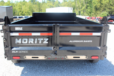 New 2025 Moritz 6' 10" x 12' Heavy Commercial DLH Series Dump Trailer - 14000# GVW