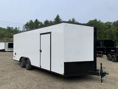 New 2025 Pace American 8.5X20 +2ft V-nose / JOURNEY SE/ Blackout Package/ 7' interior - 9990GVW