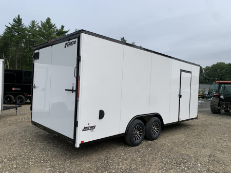 New 2025 Pace American 8.5X20 +2ft V-nose / JOURNEY SE/ Blackout Package/ 7' interior - 9990GVW