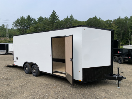 New 2025 Pace American 8.5X20 +2ft V-nose / JOURNEY SE/ Blackout Package/ 7' interior - 9990GVW