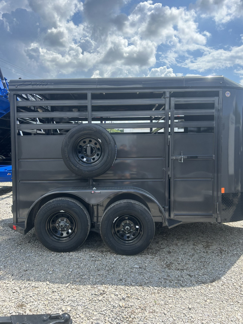 New 2026 Delta Trailers 6 X 12 Stock / Stock Combo Trailer