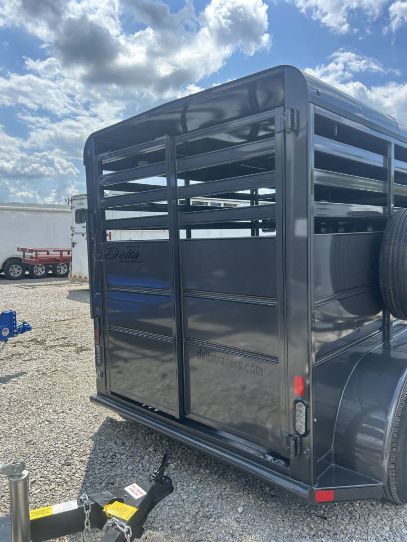 New 2026 Delta Trailers 6 X 12 Stock / Stock Combo Trailer