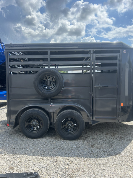New 2026 Delta Trailers 6 X 12 Stock / Stock Combo Trailer