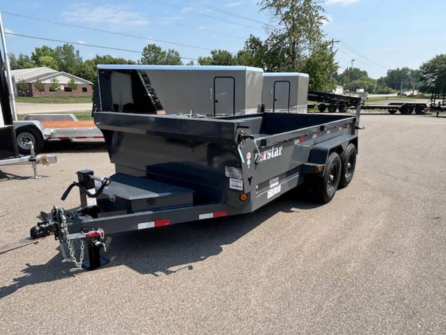 New 2026 Norstar 7x14 Dump Trailer