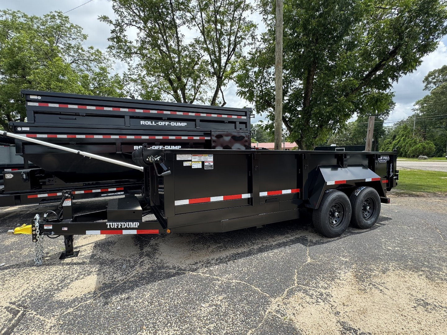 New 2025 TuffDump 7x16 14k Dump Trailer TD16S