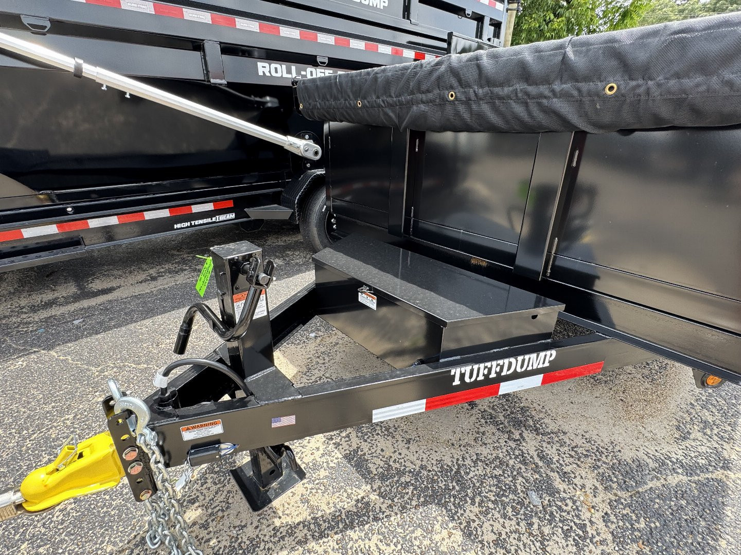 New 2025 TuffDump 7x16 14k Dump Trailer TD16S