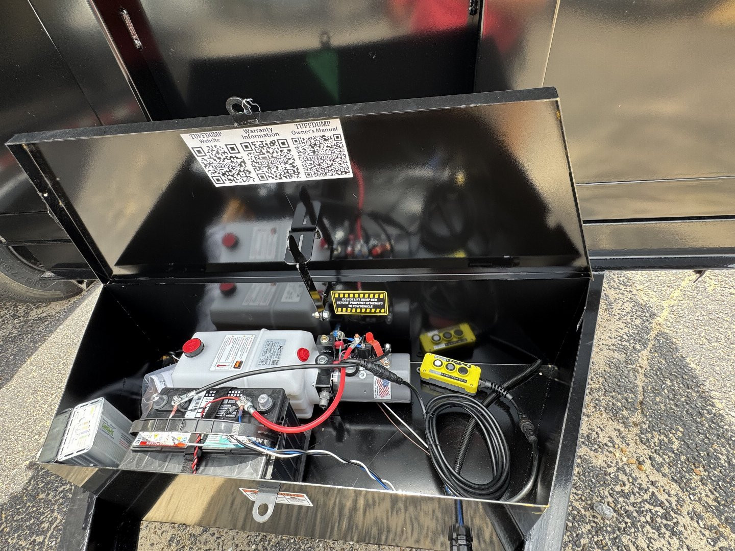 New 2025 TuffDump 7x16 14k Dump Trailer TD16S