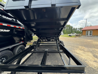 New 2025 TuffDump 7x16 14k Dump Trailer TD16S