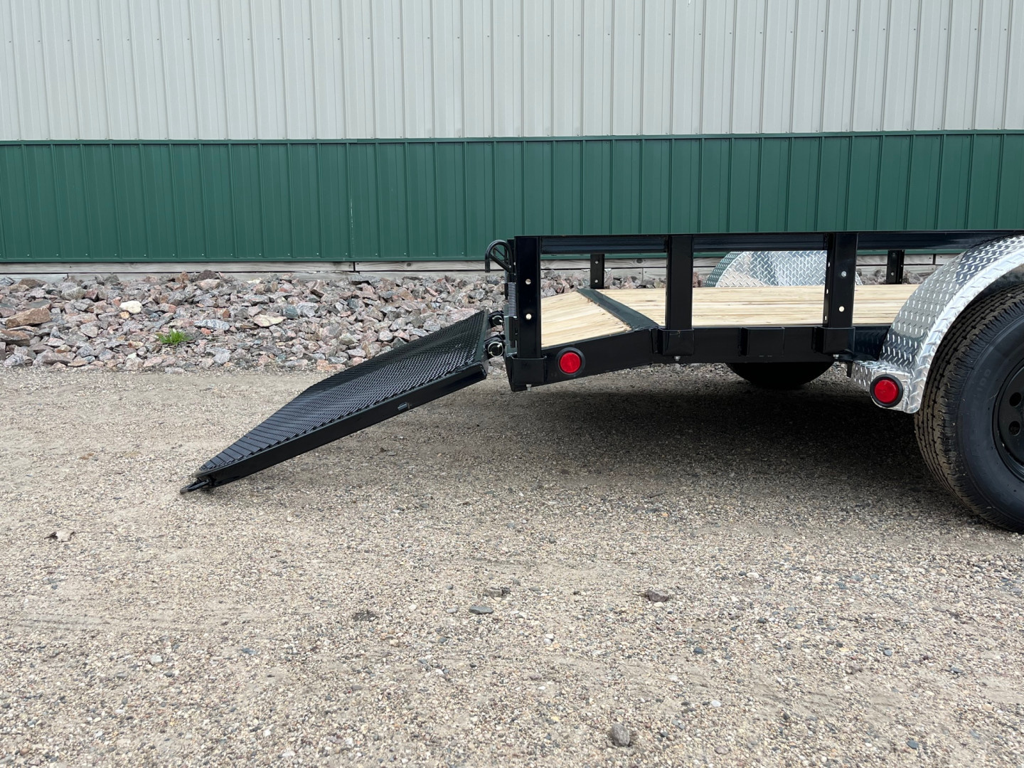 New 2026 10'x77" 3.5k PJ Single Axle Channel Utility Trailer