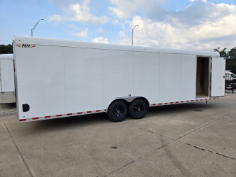 New 2026 H&H Trailers 8.5x28 HH Series Round Top V-Nose 14K Cargo / Enclosed Trailer