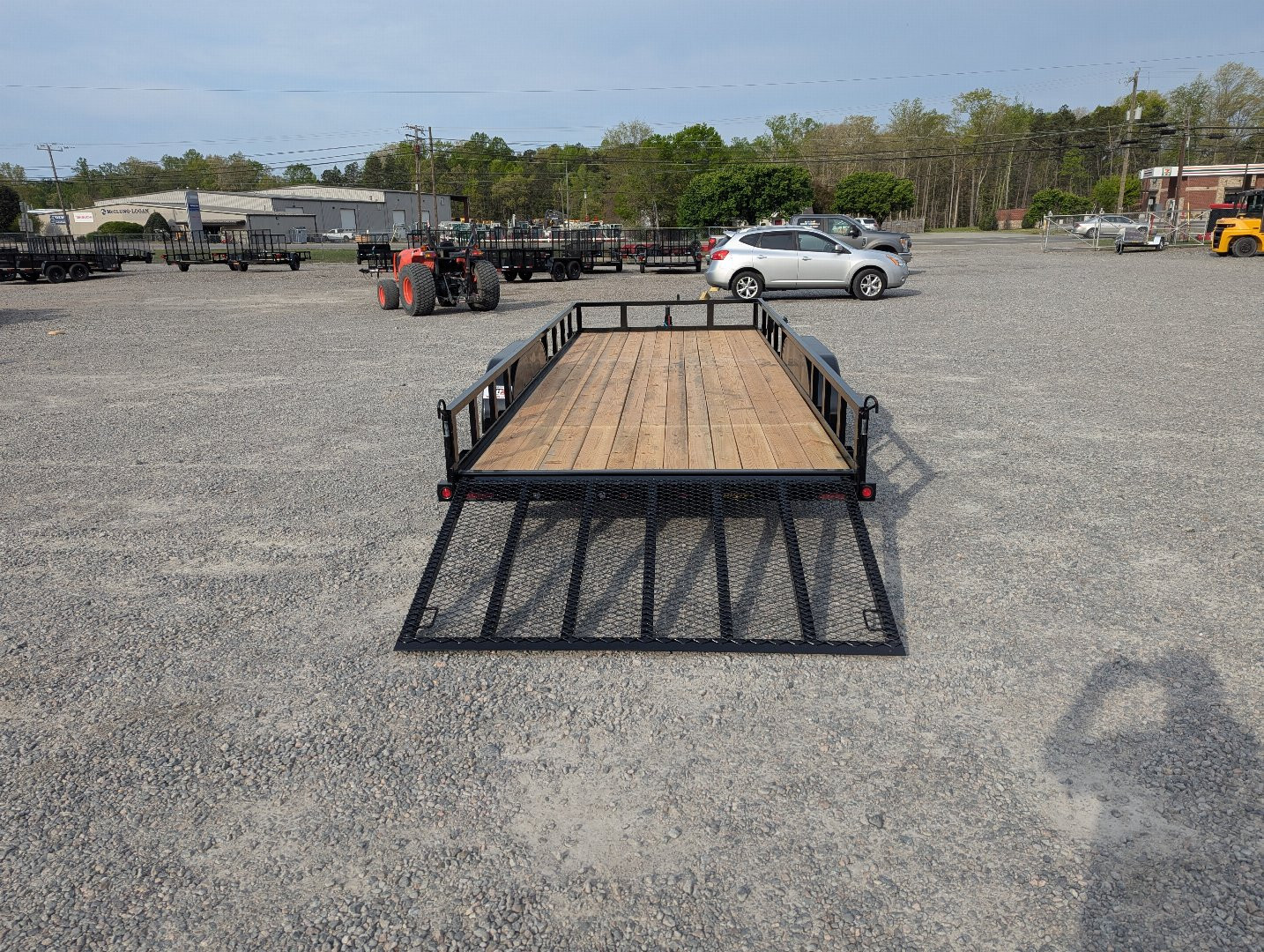 New 2026 Big Tex Trailers 20' 70PI w/ NEW Spring Loaded Fold In Tailgate Utility Trailer