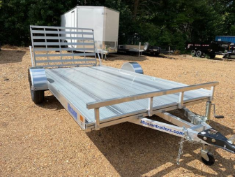 Used 2025 Mission 81"x14' Open ATV Trailer